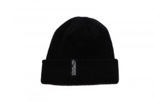 Embroidered Beanie TwinAir Crni