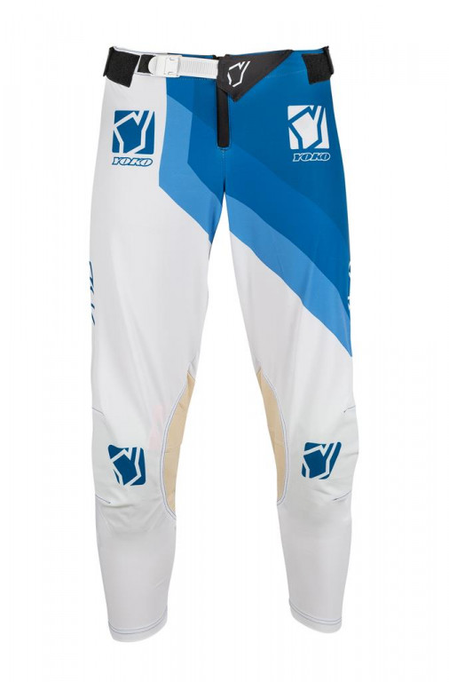 MX hlače YOKO VIILEE white / blue 36