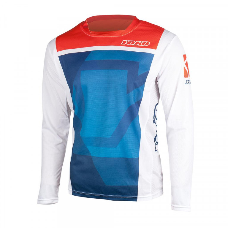 MX jersey YOKO KISA blue / red M