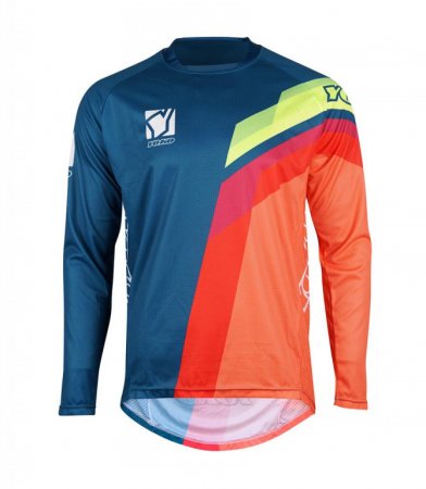 MX jersey YOKO VIILEE blue/ orange / yellow S