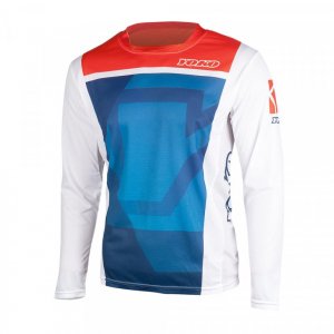 MX jersey kids YOKO KISA blue / red L