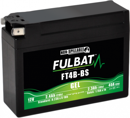 Gel battery FULBAT FT4B-BS GEL
