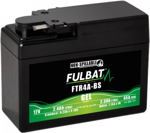 Gel battery FULBAT FTR4A-BS GEL