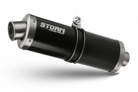 Silencer STORM E.012.LX2B OVAL Crni