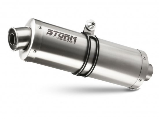 Silencer STORM KT.021.LX2 OVAL Stainless Steel