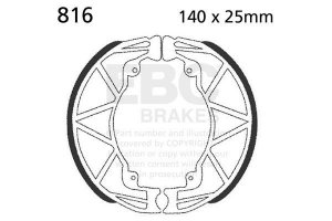 Brake shoe set EBC