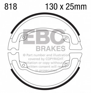 Brake shoe set EBC