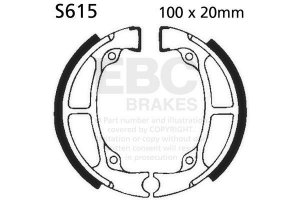 Brake shoe set EBC