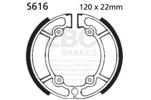 Brake shoe set EBC