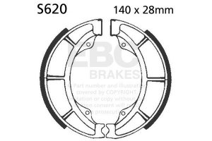 Brake shoe set EBC