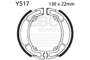 Brake shoe set EBC