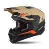 Motocross Helmet CASSIDA CROSS CUP 2 NAPA sand/ green/ orange/ black matt XS