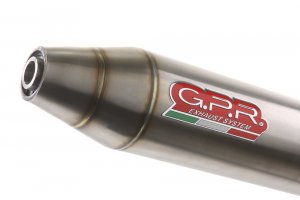 Cijeli ispušni sustav GPR DEEPTONE Brushed Stainless steel including removable db killer