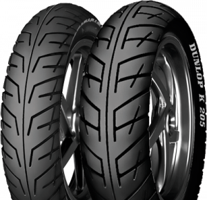 Tyre DUNLOP 110/80-16 55V TL K205F