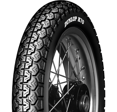 Tyre DUNLOP 3.25-19 54P TT K70