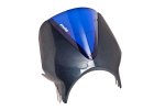 Windshield PUIG 005CA VISION carbon look/blue