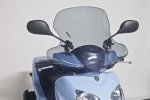 Windshield PUIG 6263H CITY TOURING smoke