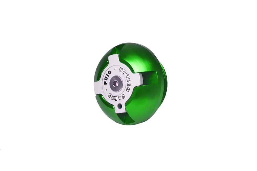 Plug oil cap PUIG 6778V green M24x2