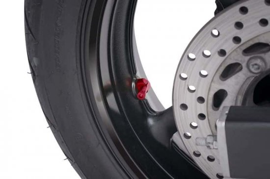Valves for tubeless wheels PUIG 8100R crven D 8,3mm