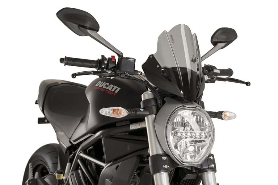 Windshield PUIG 8900F NEW. GEN TOURING dark smoke