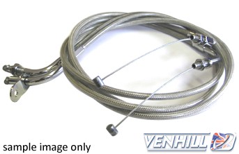 Throttle Cable Venhill S01-4-061/B featherlight pair