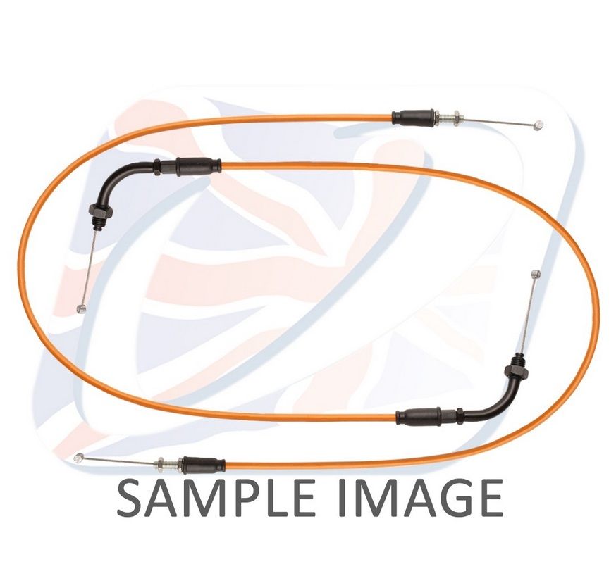 Throttle Cable Venhill H02-4-108-OR featherlight orange