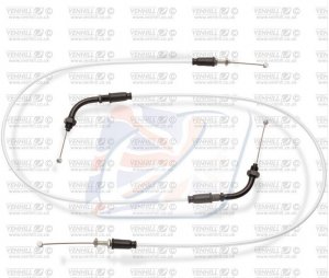 Throttle Cable Venhill T01-4-128-WT featherlight white