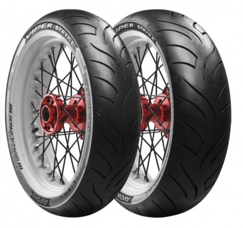 Tyre AVON 140/70-12 65P TL VIPER STRYKE AM63