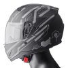 Full face helmet GMS ZG12501 HEXAGO graphic grey 2XL