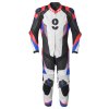 1 piece Leather Suit GMS ZG71000 GRC-1 black-blue-red 48H